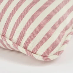 Kussen streep roze - l55xb35xh10cm