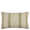 Kussen streep taupe - l55xb35xh10cm