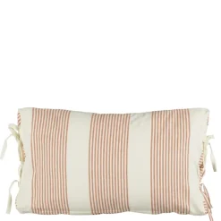 Kussen streep terra - l55xb35xh10cm