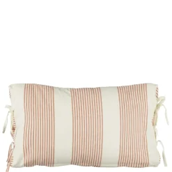 Kussen streep terra - l55xb35xh10cm