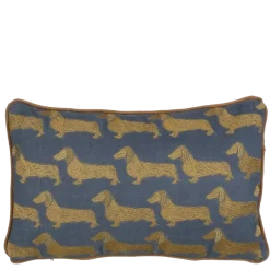 Kussen Theo-Bert Pot blauw 55 x 35 cm