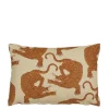 Kussen tijger beige - l35xb25xh10cm