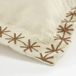 Kussen vogel beige - l59xb39xh10cm