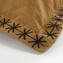 Kussen vogel bruin - l59xb39xh10cm
