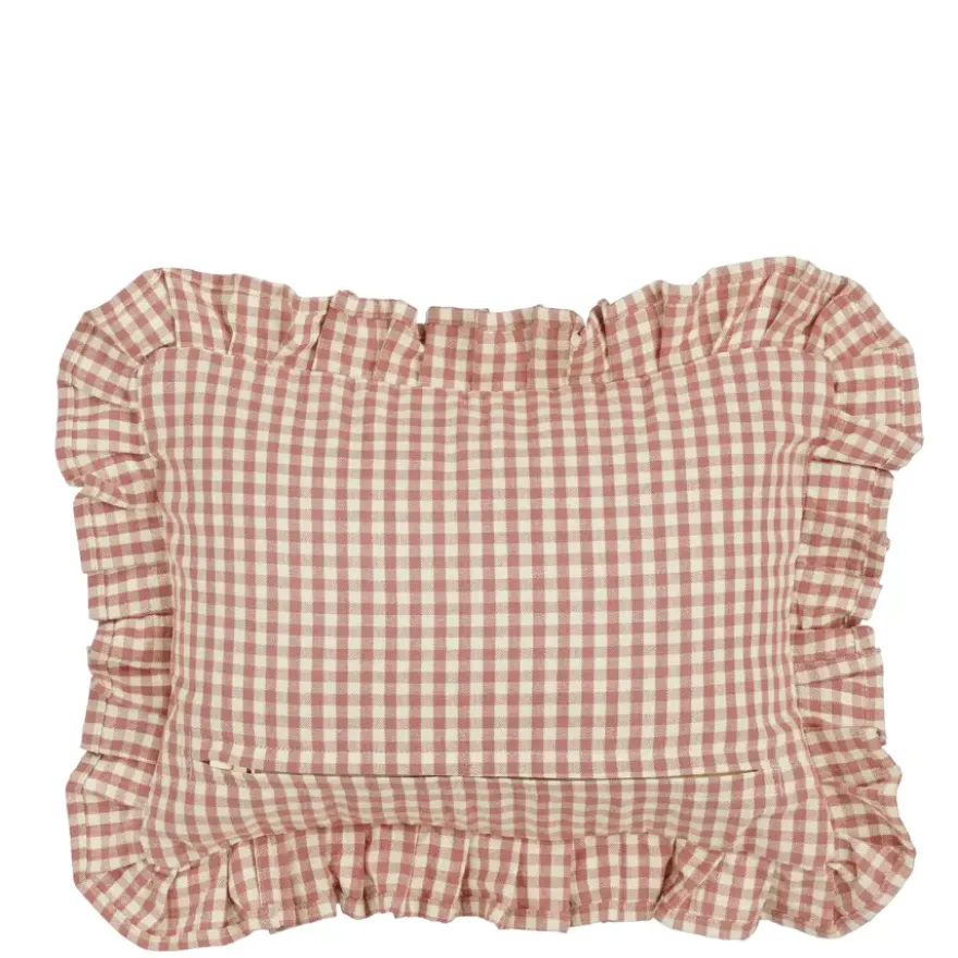 Kussen Voila roze - l35xb25xh10cm