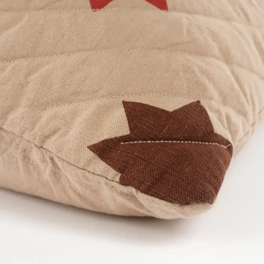 Kussen zon beige - l45xb45xh10cm