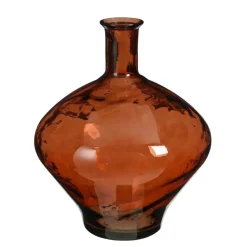 Kyara vaas recycled glas roest - h46xd37cm