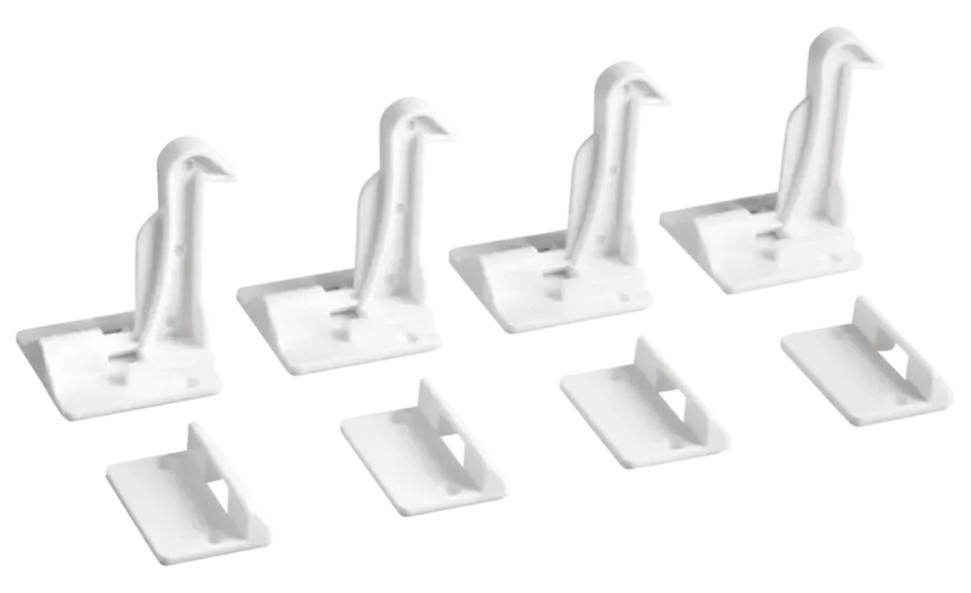 Ladekastdeur afsluiter 4 stuks