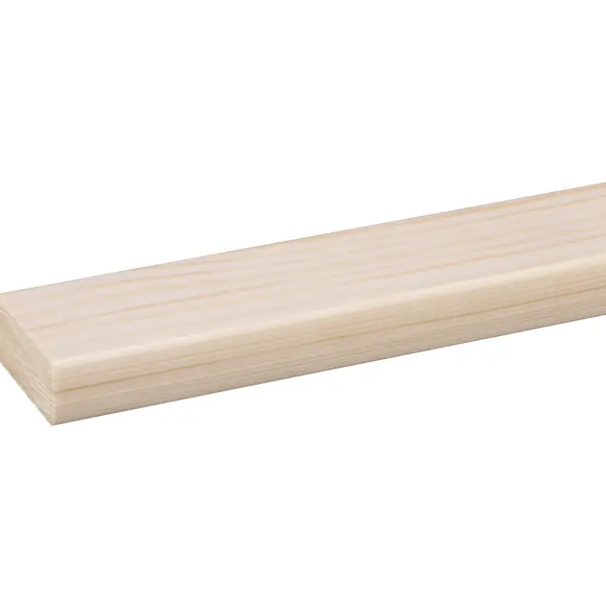 Lat grenen DD-vorm 18x42,5 mm lengte 210 cm