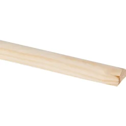 Lat grenen halfrond 12x29 mm lengte 270 cm
