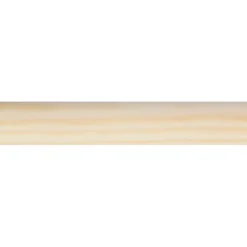 Lat grenen halfrond 12x29 mm lengte 270 cm
