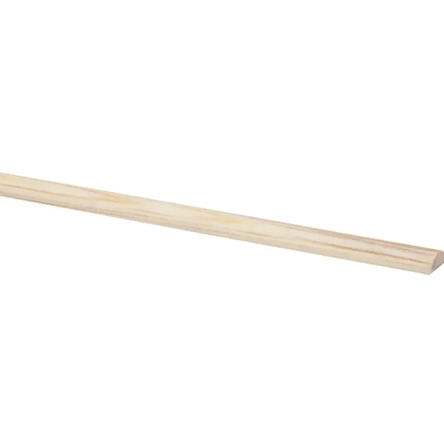Lat grenen halfrond 7x18 mm lengte 270 cm