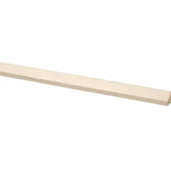 Lat kwartrond grenen 12x12 mm 270 cm