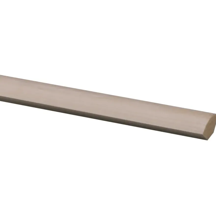 Lat kwartrond grenen 22x22mm 270cm