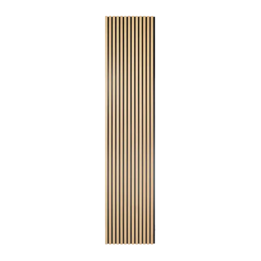 Lattenwand badkamer 260x52 cm licht eiken, dikte 15 mm