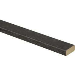 Lattenwand Decowall MDF grafiet eiken, lengte 260cm, 5 stuks