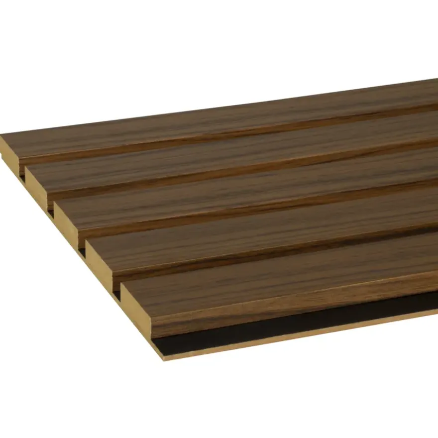 Lattenwand MDF Decowall Essential walnoot 260x30cm, 2 stuks (1.56m2)