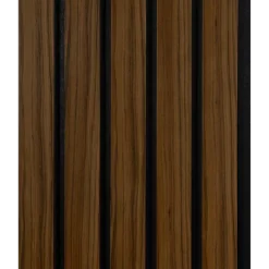 Lattenwand MDF Decowall Essential walnoot 260x30cm, 2 stuks (1.56m2)
