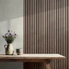 Lattenwand Melbourne 260x52cm walnoot, dikte 9,7 mm 2 stuks per pak