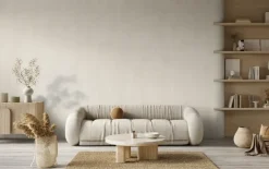 Lattenwand vilt beige 260 x 52 cm dikte 8 mm 2,70 m²