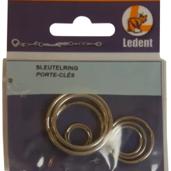 Ledent sleuterring vernikkeld assorti (8 stuks)