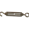 Ledent spanwartel haak/oog verzinkt 5 mm (2 stuks)