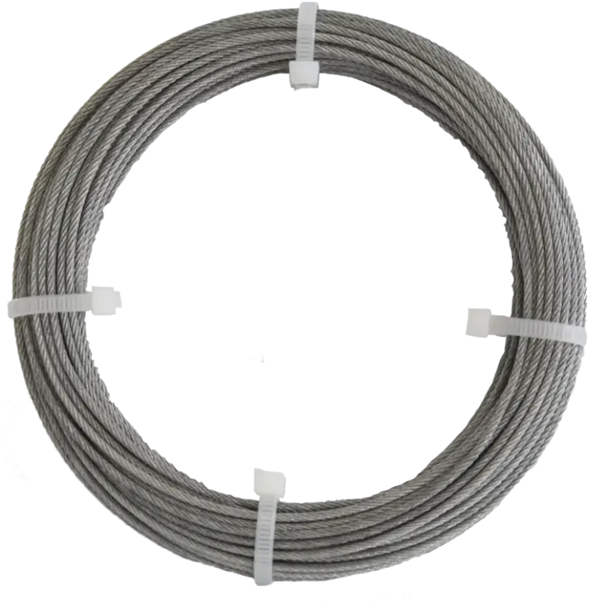 Ledent staaldraad grijs Ø2 mm / 10 m
