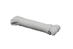 Ledent touw gevlochten naturel katoen 5 mm 10 m
