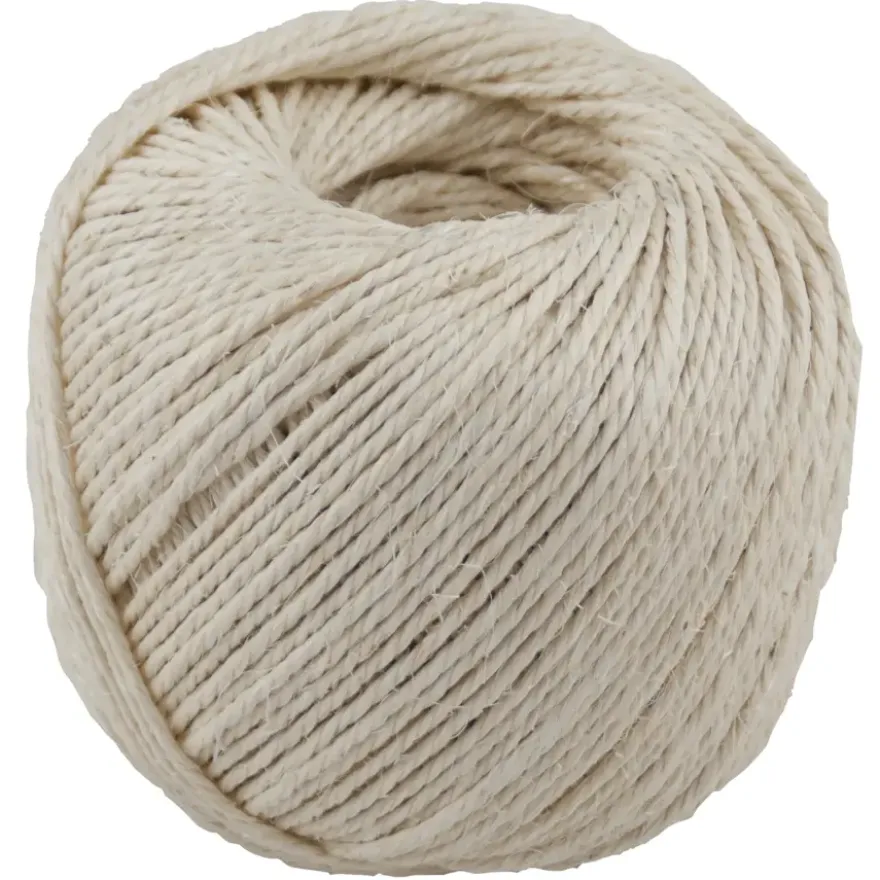 Ledent touw sisal S3 wit Ø3 mm / 180 m
