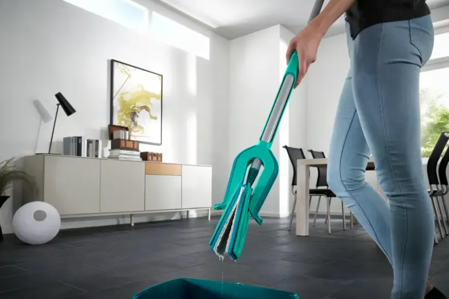 Leifheit Picobello Micro Duo dweil M 33 cm met steel