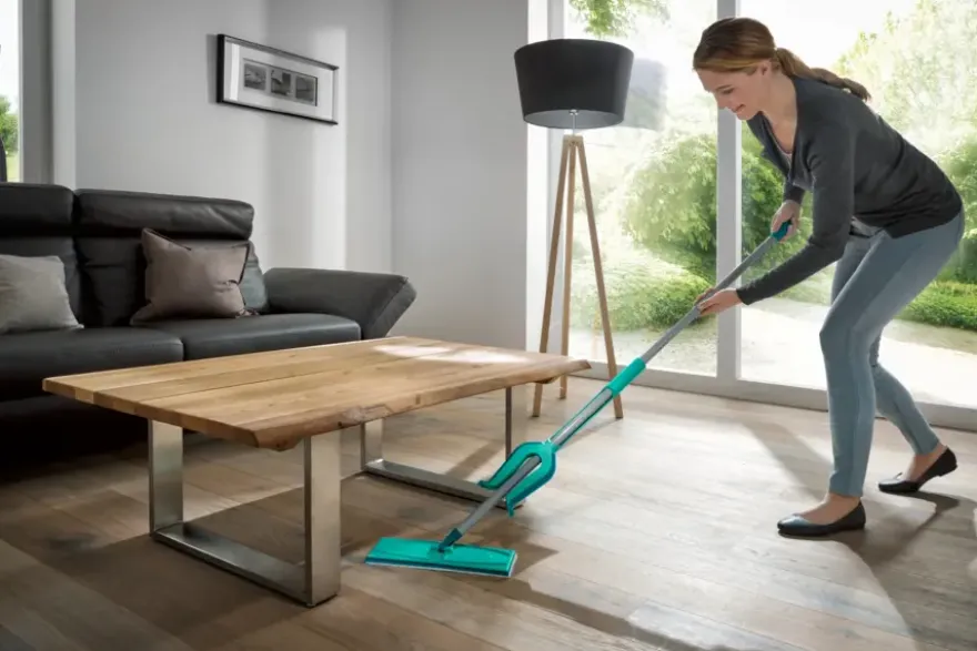 Leifheit Picobello Micro Duo dweil M 33 cm met steel