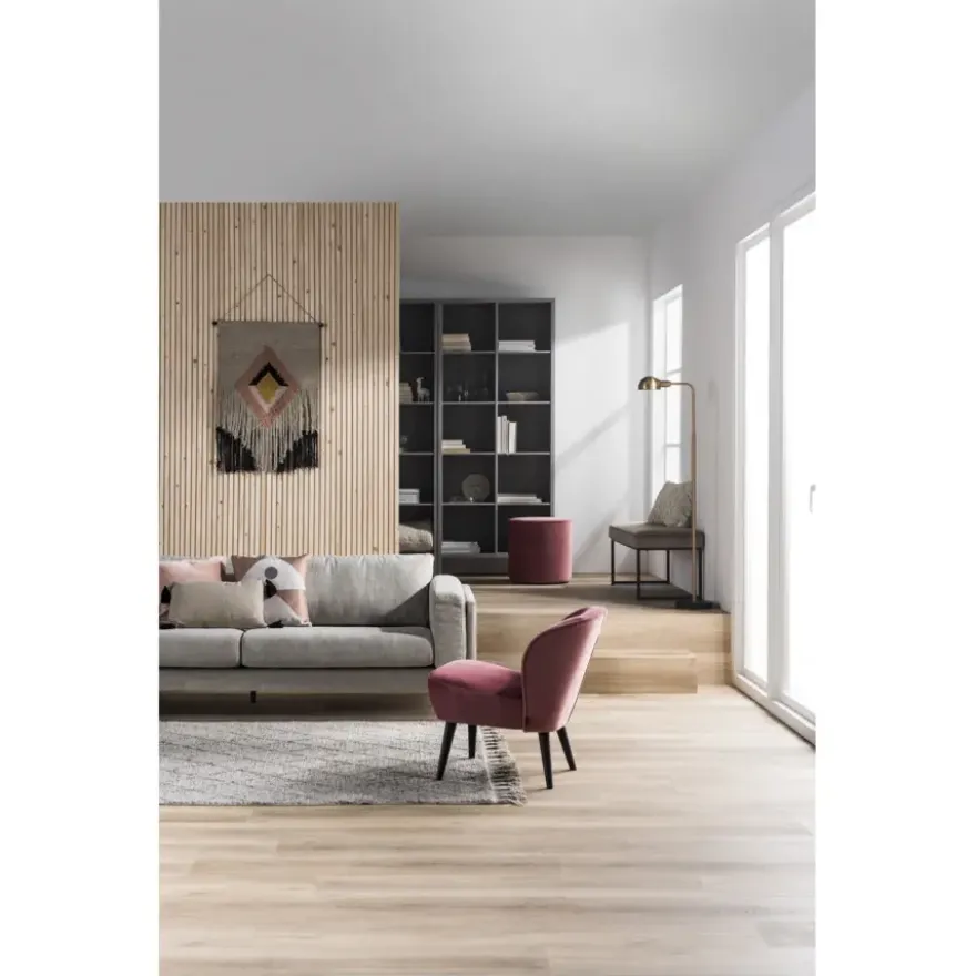 Le Noir & Blanc click PVC Madero naturel eiken houtlook incl. geïntegreerde ondervloer