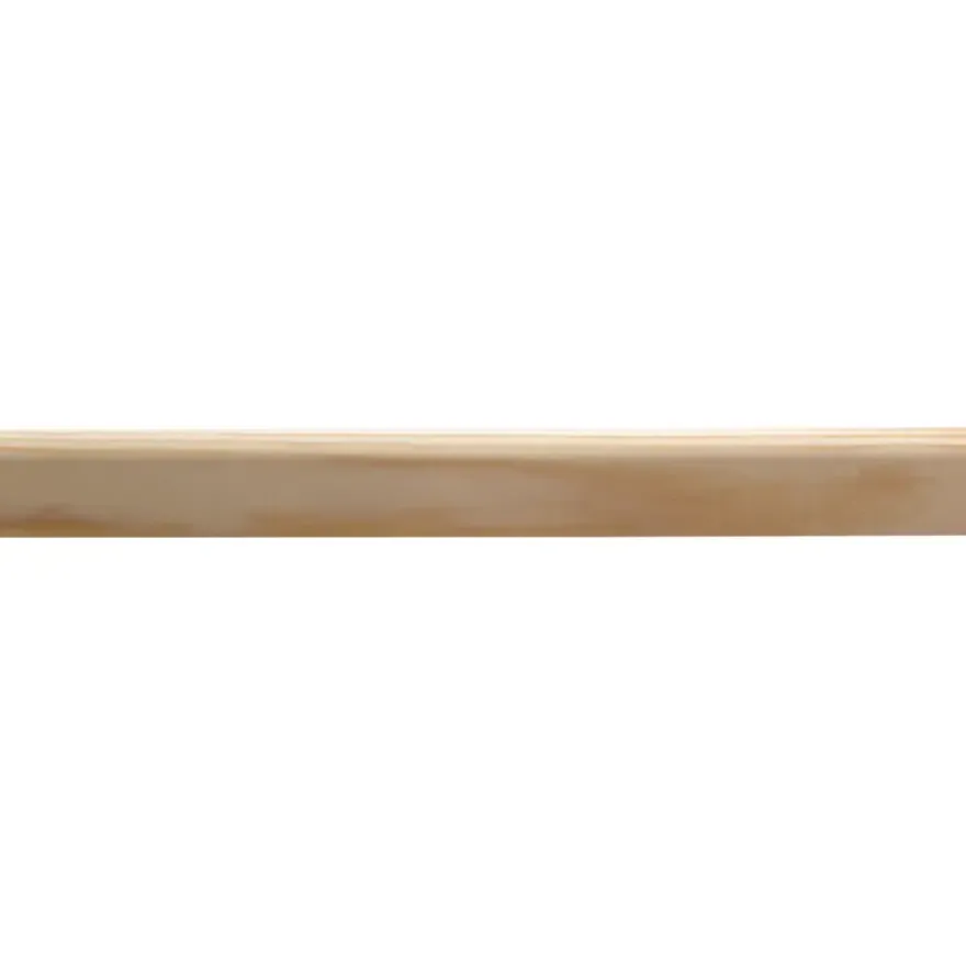Lijst hockeystick grenen 9x27 mm lengte 270 cm
