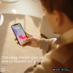 LOQED Touch Edition Slim deurslot - zwart