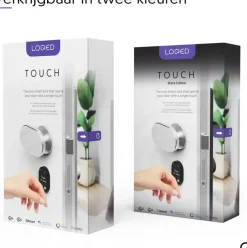 LOQED Touch Edition Slim deurslot - zwart