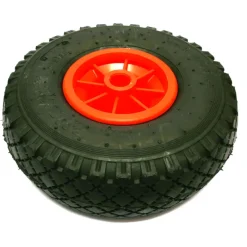 Los wiel rubber 260mm met asgat 20mm tot 150kg