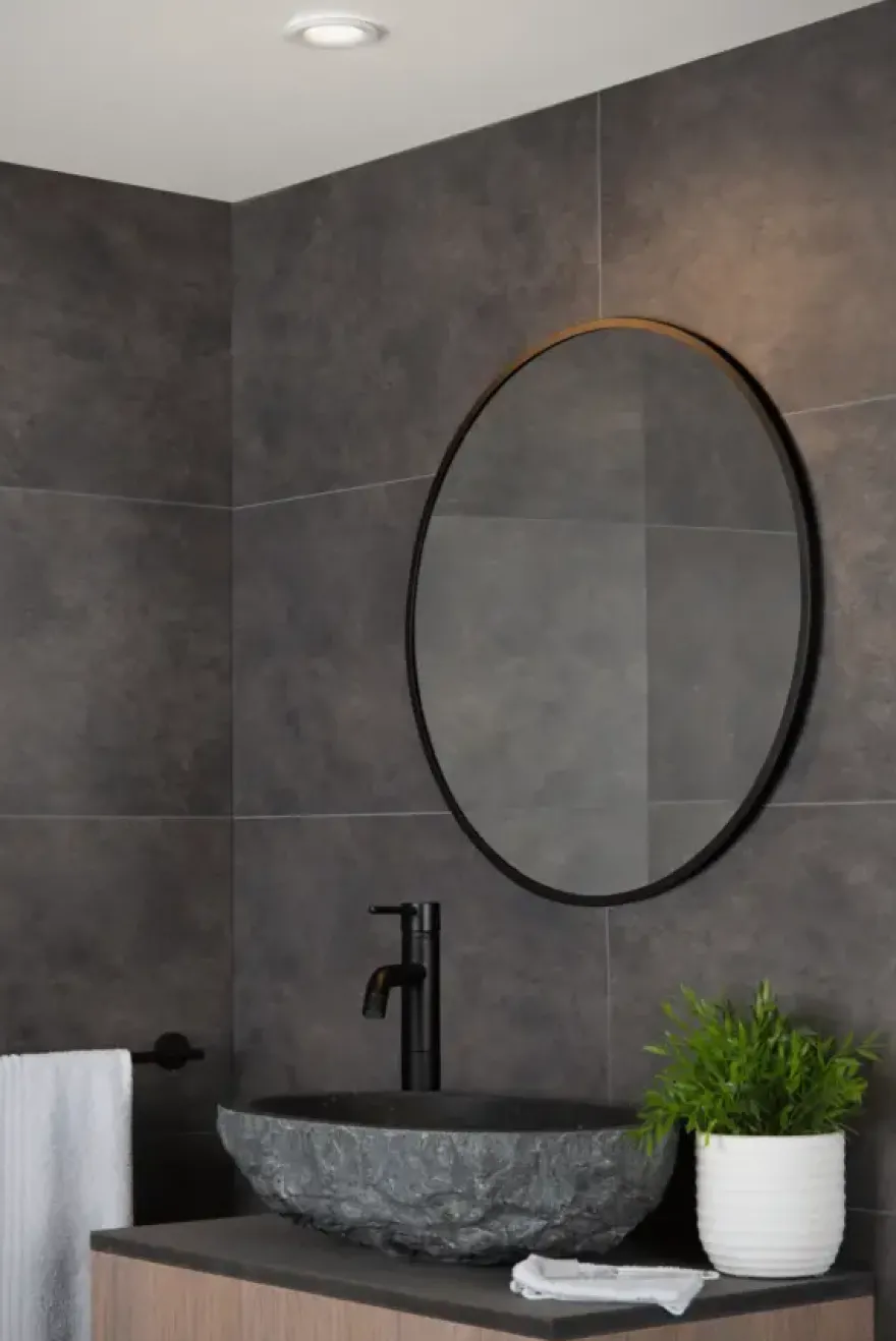 Lucide badkamer inbouwspot Ziva IP44 wit