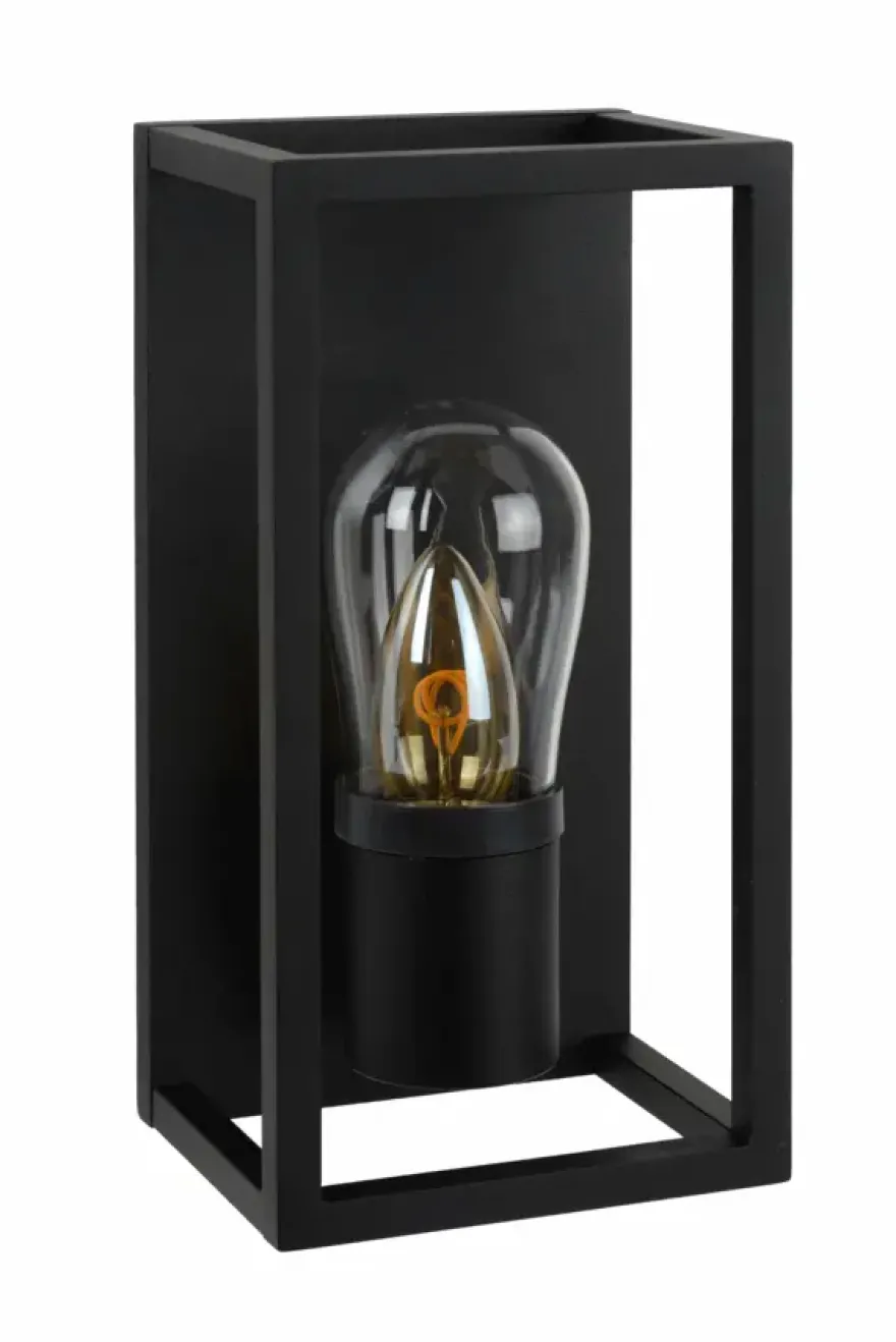 Lucide badkamer wandlamp Carlyn zwart