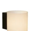 Lucide badkamer wandlamp Jelte IP44 zwart