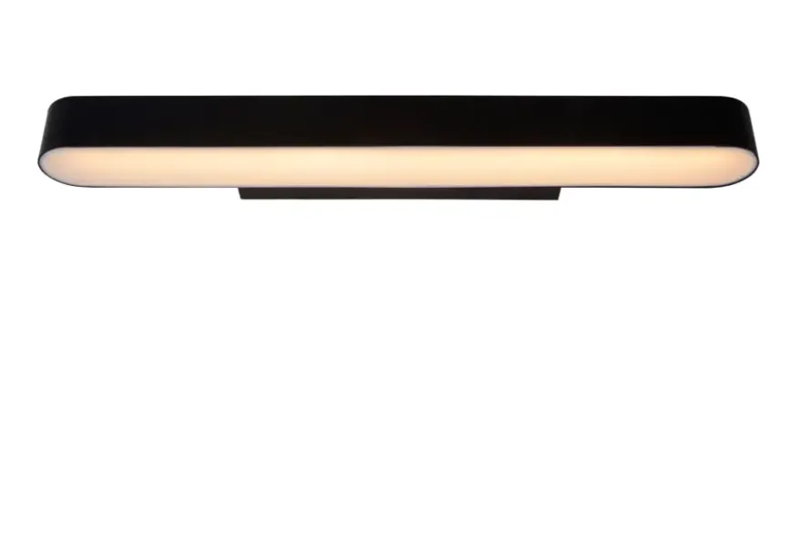 Lucide badkamer wandlamp Madelon IP44 zwart