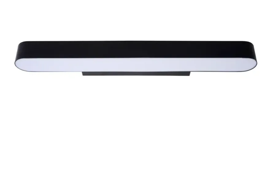 Lucide badkamer wandlamp Madelon IP44 zwart