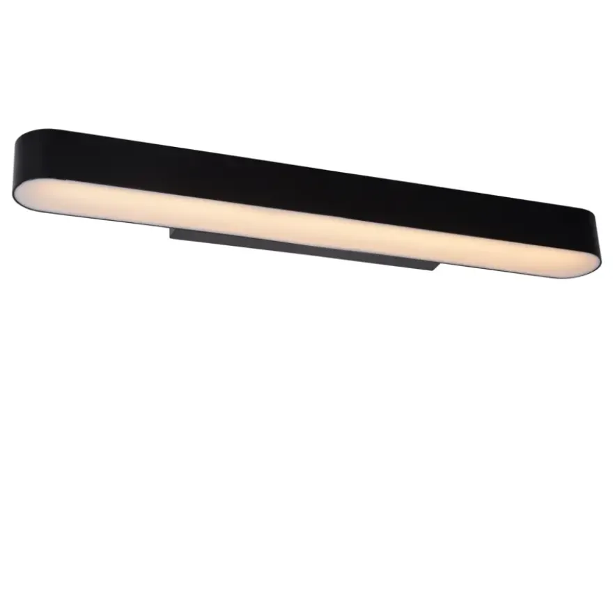 Lucide badkamer wandlamp Madelon IP44 zwart