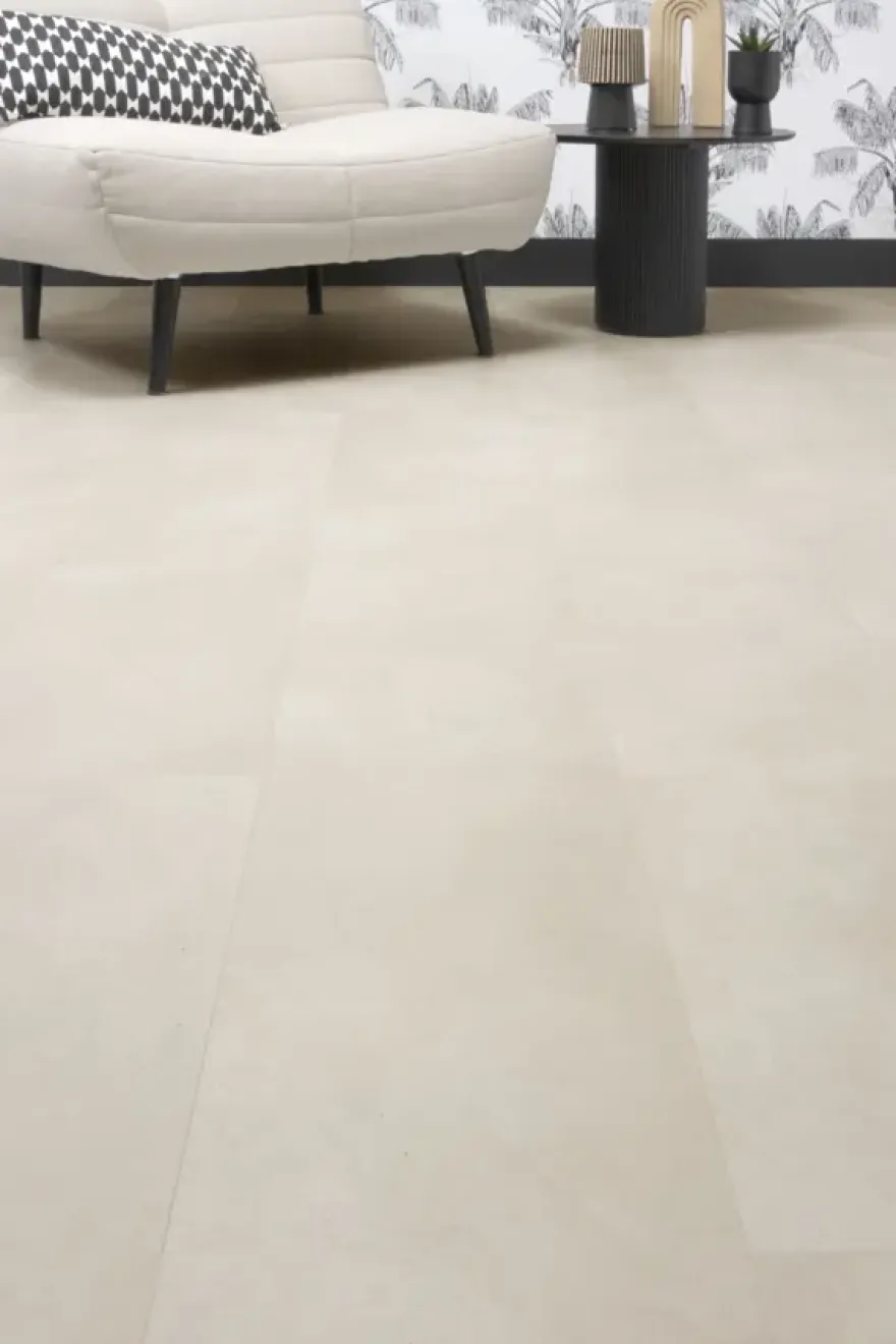 Lundia click PVC Intens Ivar lichtgrijs steenlook