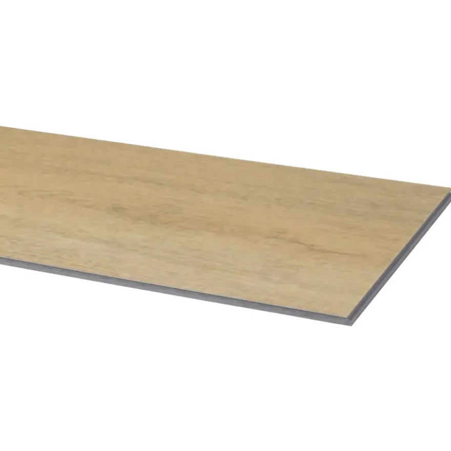 Lundia click PVC Natuur Berrit bruin houtlook incl. geïntegreerde ondervloer