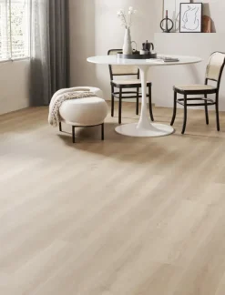 Lundia click PVC Zuiver Kristina bruin houtlook incl. geïntegreerde ondervloer