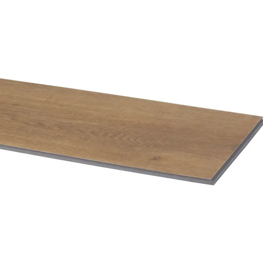 Lundia click PVC Zuiver Linna donkerbruin houtlook incl. geïntegreerde ondervloer