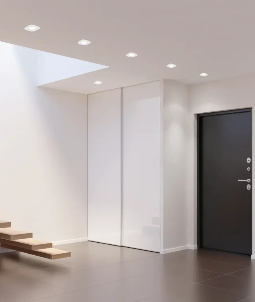 Lutec Connect slimme inbouwspot Rina LED wit 9,5cm 7,7W