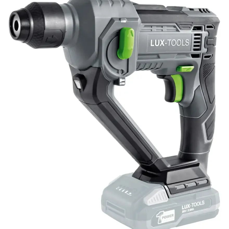 LUX 20V accu boorhamer (zonder accu)