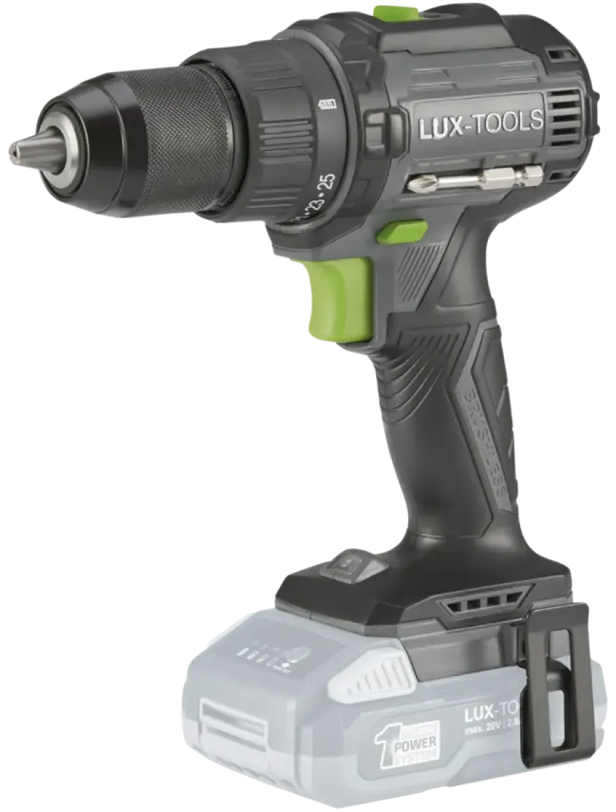 LUX 20V accuboormachine brushless (zonder accu)