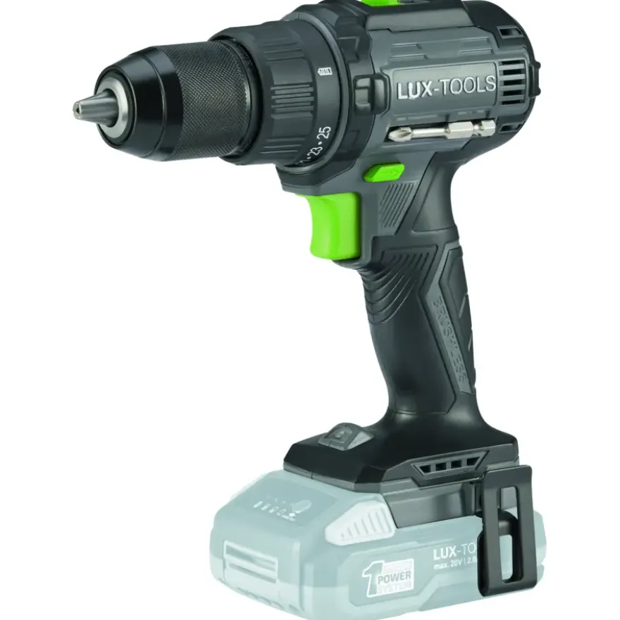 LUX 20V accuboormachine brushless (zonder accu)